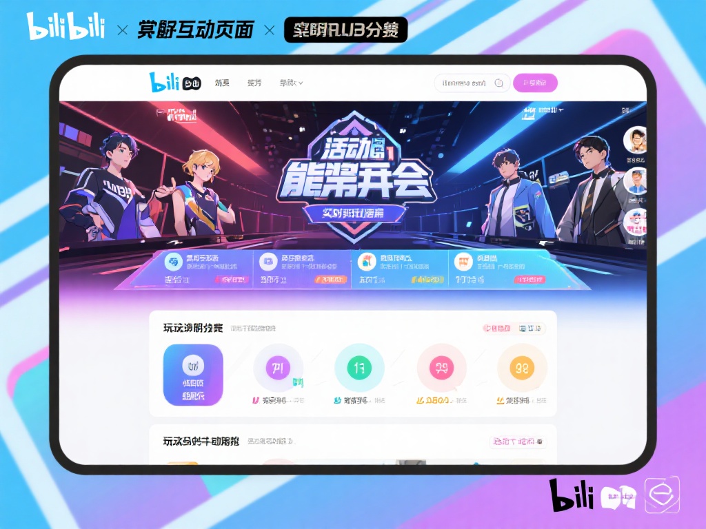 此外，B站还为活动打造了专属互动页面，实时更新赛事