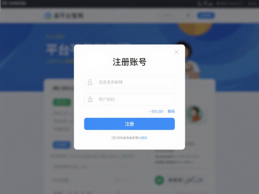 注册账号：访问平台官网，点击注册按钮，填写基本信息