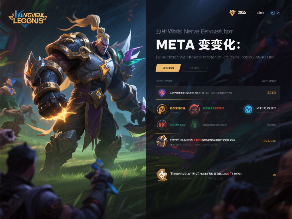 分析版本更新和Meta变化
英雄联盟的每一次版本